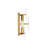 Emery Steel Flush Mounted Sconce