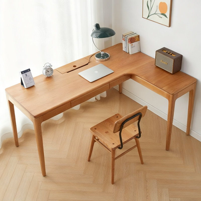 Bureau d'angle de style moderne, H 29,53 po x l 47,24 po x P 47,24 po