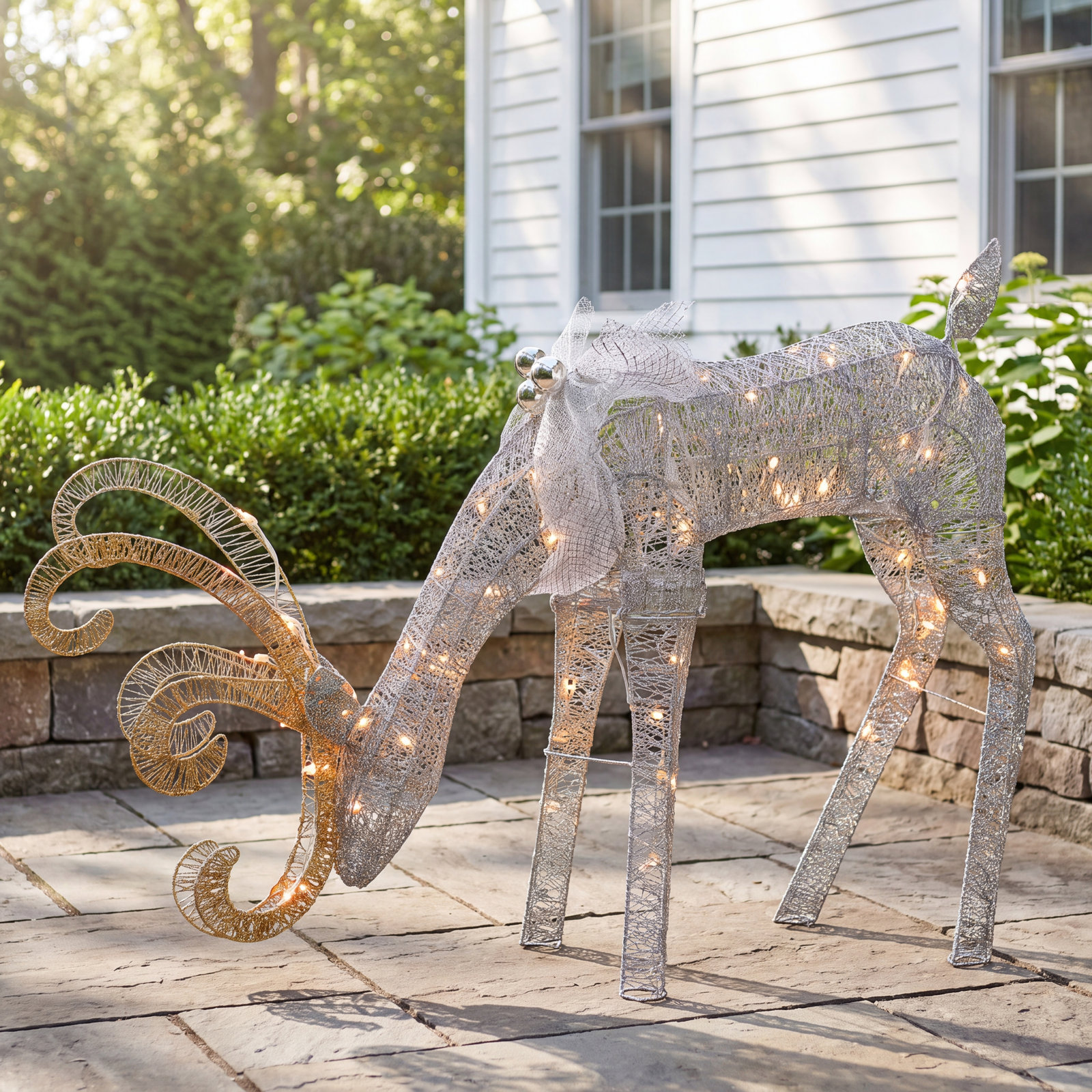 National Tree Company 28" Lighted Reindeer