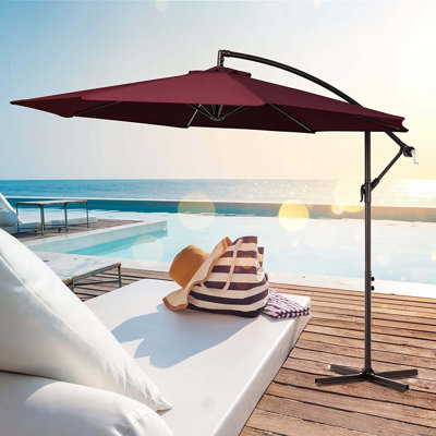 Hawkinsville 120'' Cantilever Umbrella