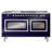 ILVE Nostalgie II Noblesse 60 in Dual Fuel Range 7 Burner, Griddle, Frenchtop-103962545-103962523