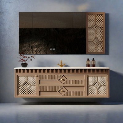 Armoire de salle de bain style français