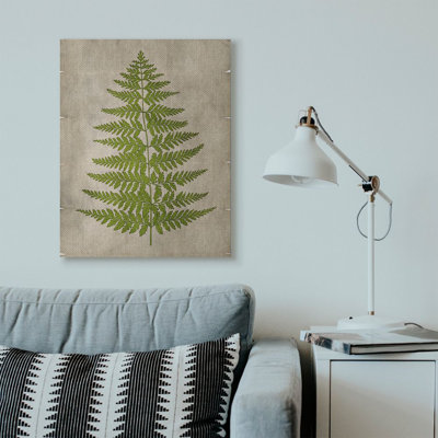 « plante green parchemin », impression