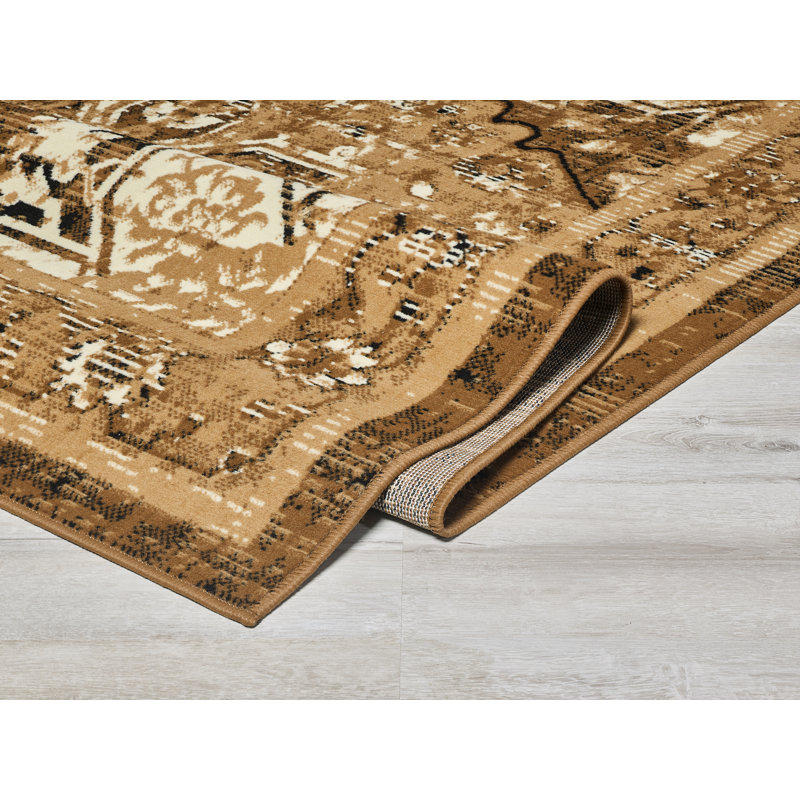 Minton Paisley Flatweave Area Rug, Rectangle 80 x 150cm