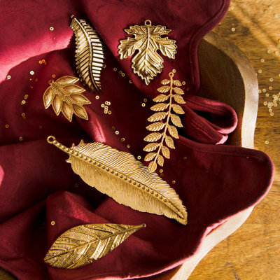 Ensemble d'ornements en laiton Mela Artisans