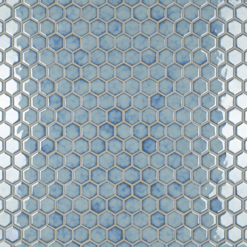 Carreau de mosaïque en porcelaine Merola, Marin