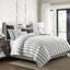 August Stripe Cotton Reversible Coverlet Set-2000649647-2000649639