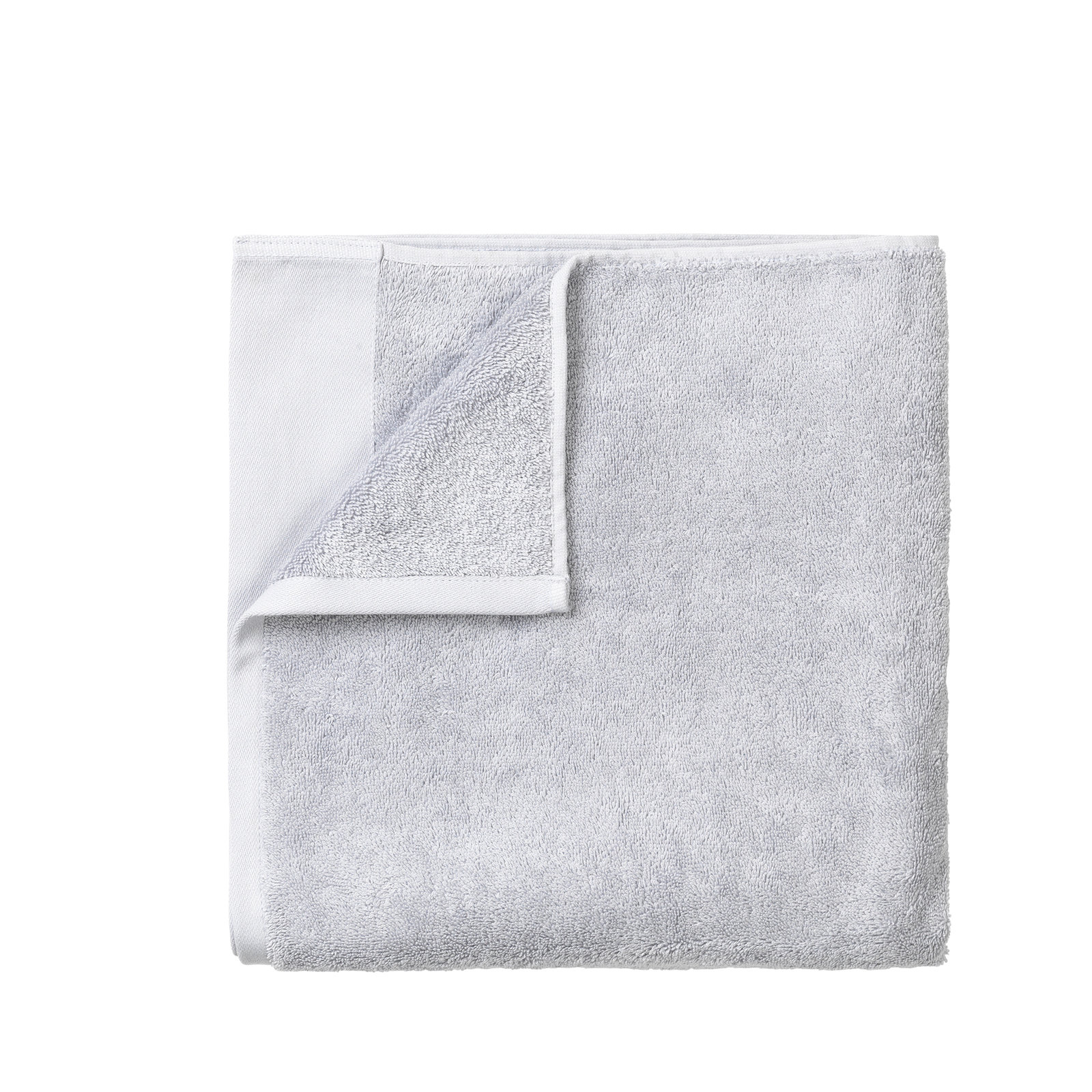 Riva Organic Cotton Bath Towel, MicroChip-Light Gray, Hand Towel - 1 Pack