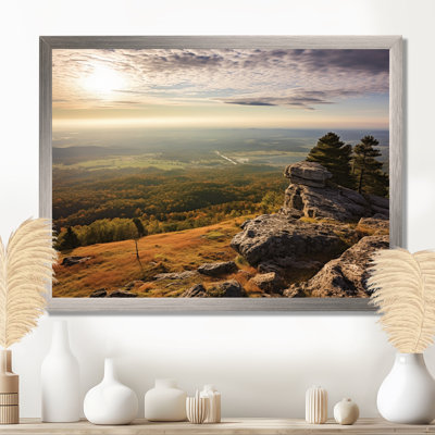 Arkansas Grand Canyon Sunset Harmony I - Arkansas Canvas Print