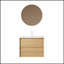 Meuble-lavabo mural moderne avec lavabo en céramique 2 tiroirs et finition Corolla, pré-assemblé pour une installation facile-628537707-628537705
