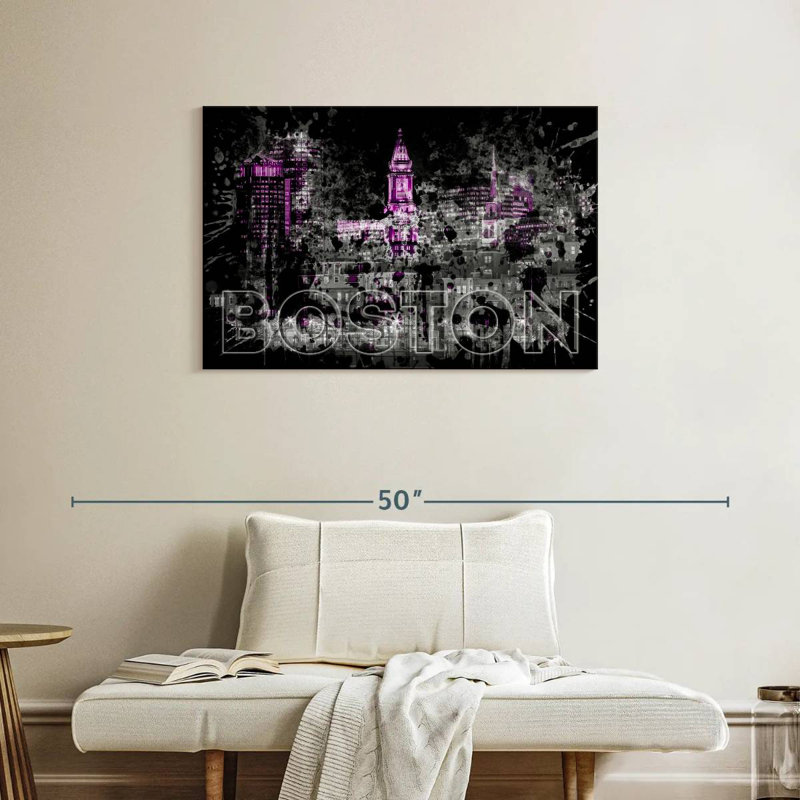 Ravi Boston Skyline Pop, H 24 po x l 36 po