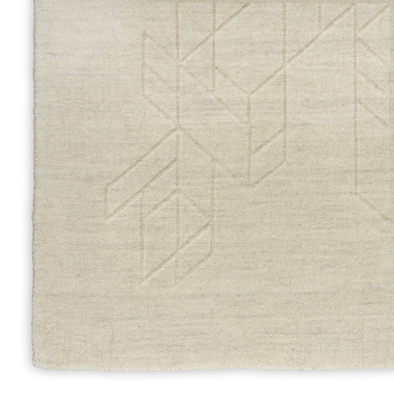 Mihira Geometric Wool Hand Woven Area Rug, Rectangle 297 x 419cm