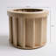 Pot à fleurs rond en aluminium Strata-2147427144-2147427159