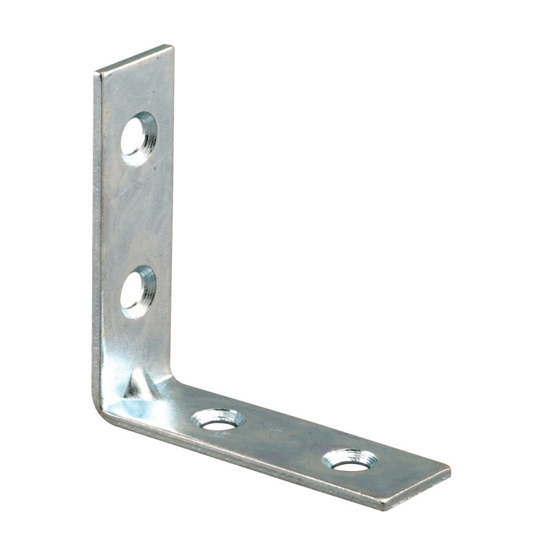2-Inch Zinc Plated Steel Angle Corner Bracket