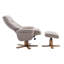 Billings 80cm Wide Swivel Standard Recliner-250578596
