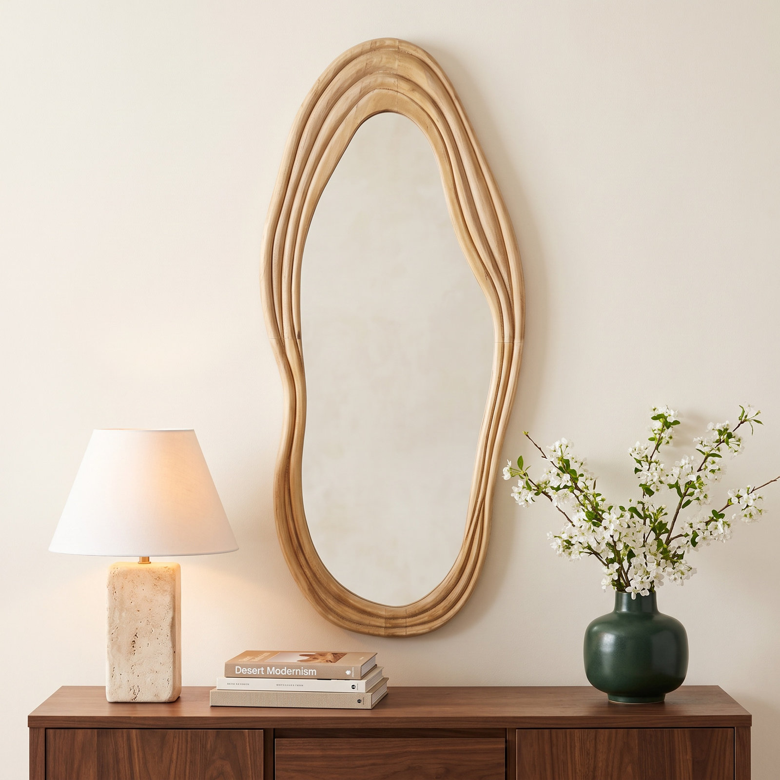 Dupont Wood Wall Mirror