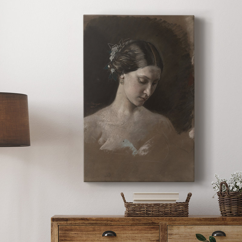 Impression de portrait rétro XL III - galerie Cavas, H 27 po x l 18 po
