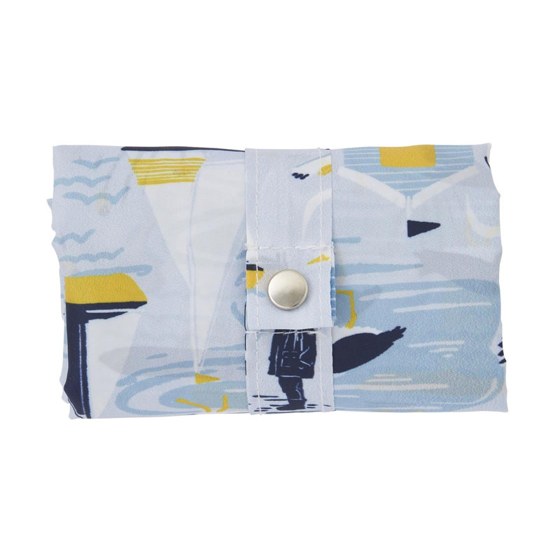 Seashore Cotton Picnic Tote Bag