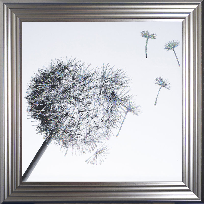 Single Picture Frame Print, 75cm H x 75cm W, Silver Framed