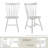 Sterling Transitional High Back Spindle Dining Chairs - Set Of 2-105887189