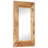 Hand-Carved Mirror Solid Mango Wood-1072729249
