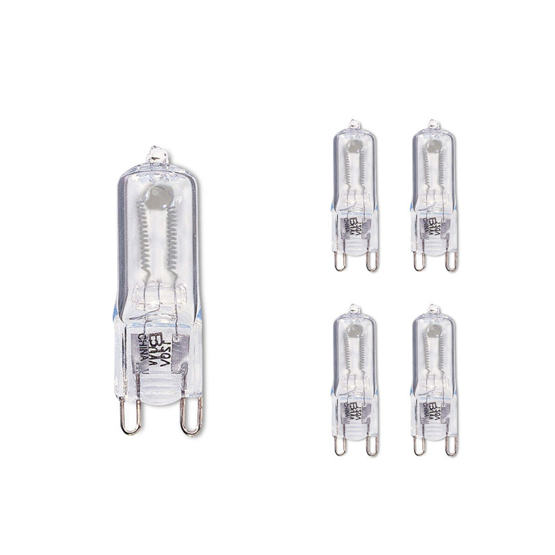 G9 ampoule halogène à ampoule à intensité variable, 50W, 950