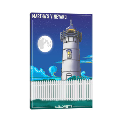 Martha’s Vineyard 1 Piece Wrapped Canvas Wall Art