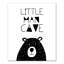 « little man cave », art encadré Spoffo-1458497080-1458497081