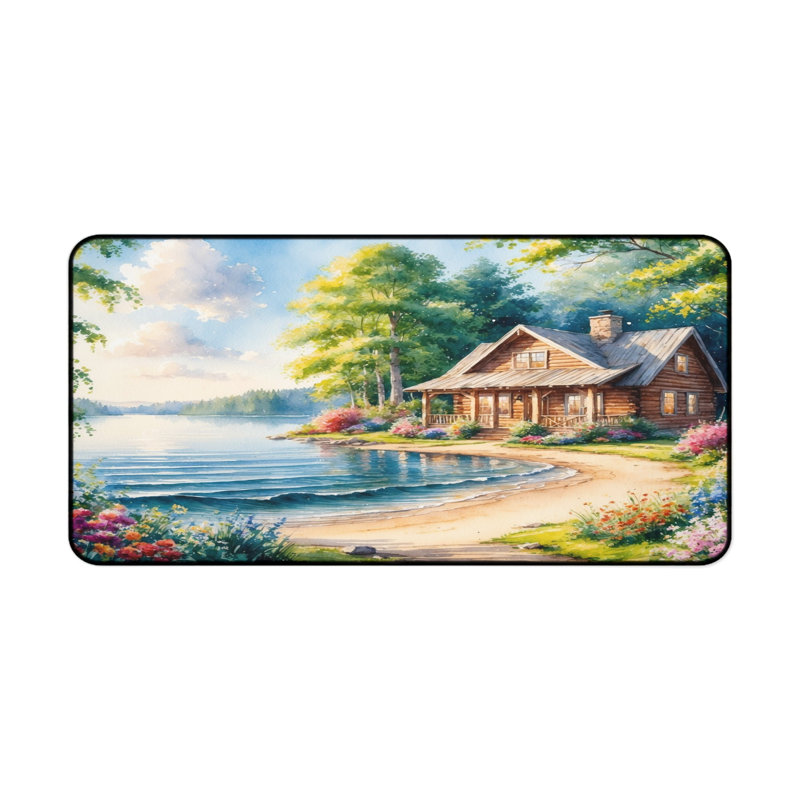 Polyester Desk Pad, 23.6x13.8