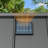 Sunjoy 8' x 12' Wooden Grill Gazebo with Built-in Solar Panel 9.5' Tall Hardtop Outdoor Barbecue BBQ Gazebo with Larger Steel Double Roof, 2 Side Shelves for Deck, Lawn, Backyard, Gray-91016878