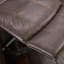 Fauteuil inclinable oscillant standard en similicuir de 43,25 po de largeur