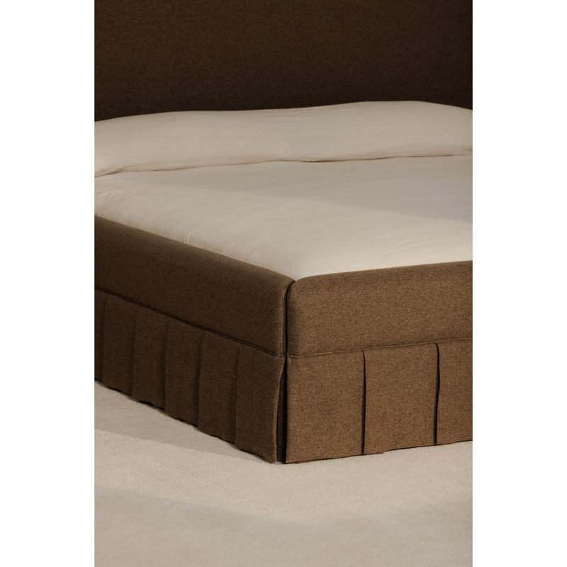 MAREN BED, Queen, Brown