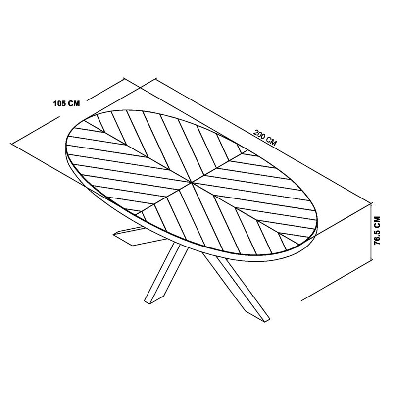 Stough Oval Dining Table