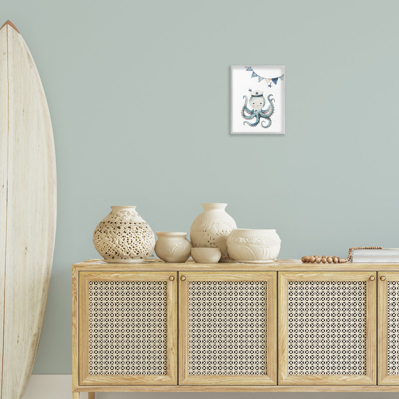  Mignon poulpe, estampe numérique par LSR Design Studio, Estampe numérique Farmhouse, H 14 po x l 11 po