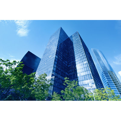 Maleigh Tall Office - Wrapped Canvas Print