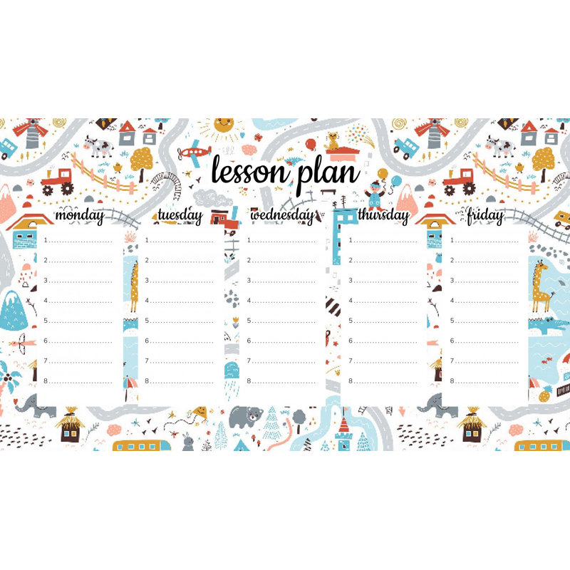 Magnetic Lesson Plan City Map
