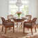 Boone Round Glass Dining Table