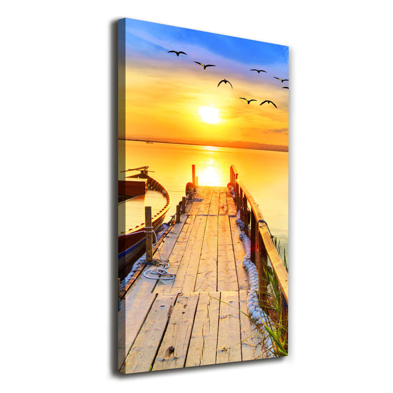 Lake - Wrapped Canvas Print