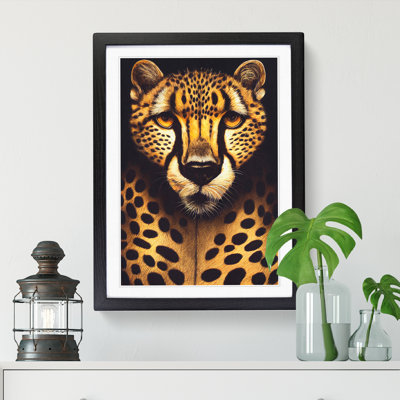 Cheetah Surrealism 1 Piece Wall Art