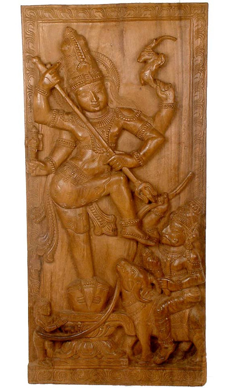 Sauvetage de Saint Markandeya par le dieu Shiva