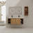 Modern Bathroom Storage & Vanity Combo – Sleek Design, Maximum Functionality
