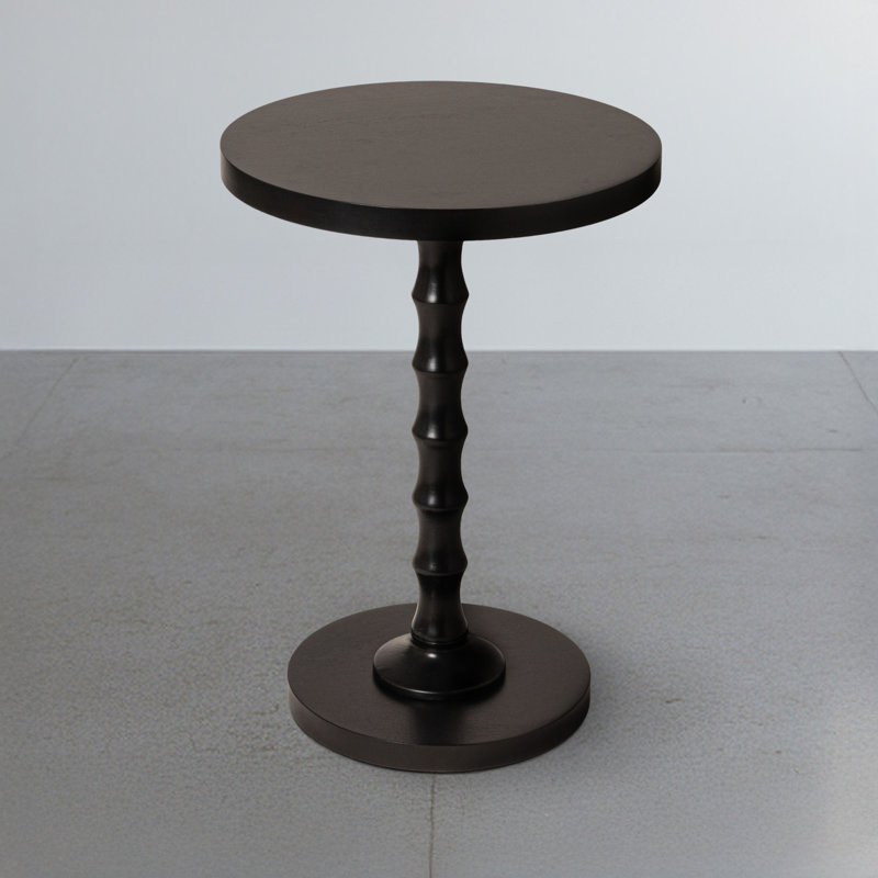 Table d'appoint Spindle, Noir, noir, noir, noir