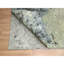 9'x12'1" Brown Densely Woven Abstract Design Pure Wool Hand Knotted Rug 92BD34C201A049B9B9848FCC2B3F4F7A