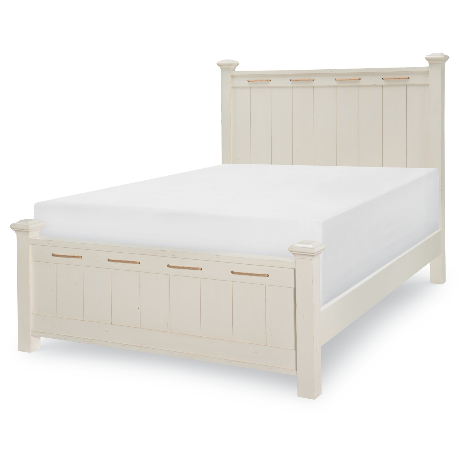 Immanuel Kids Twin Standard, Pebble White, Full