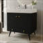 Meuble-lavabo avec lavabo, 2 portes et tiroir inférieur-700797456