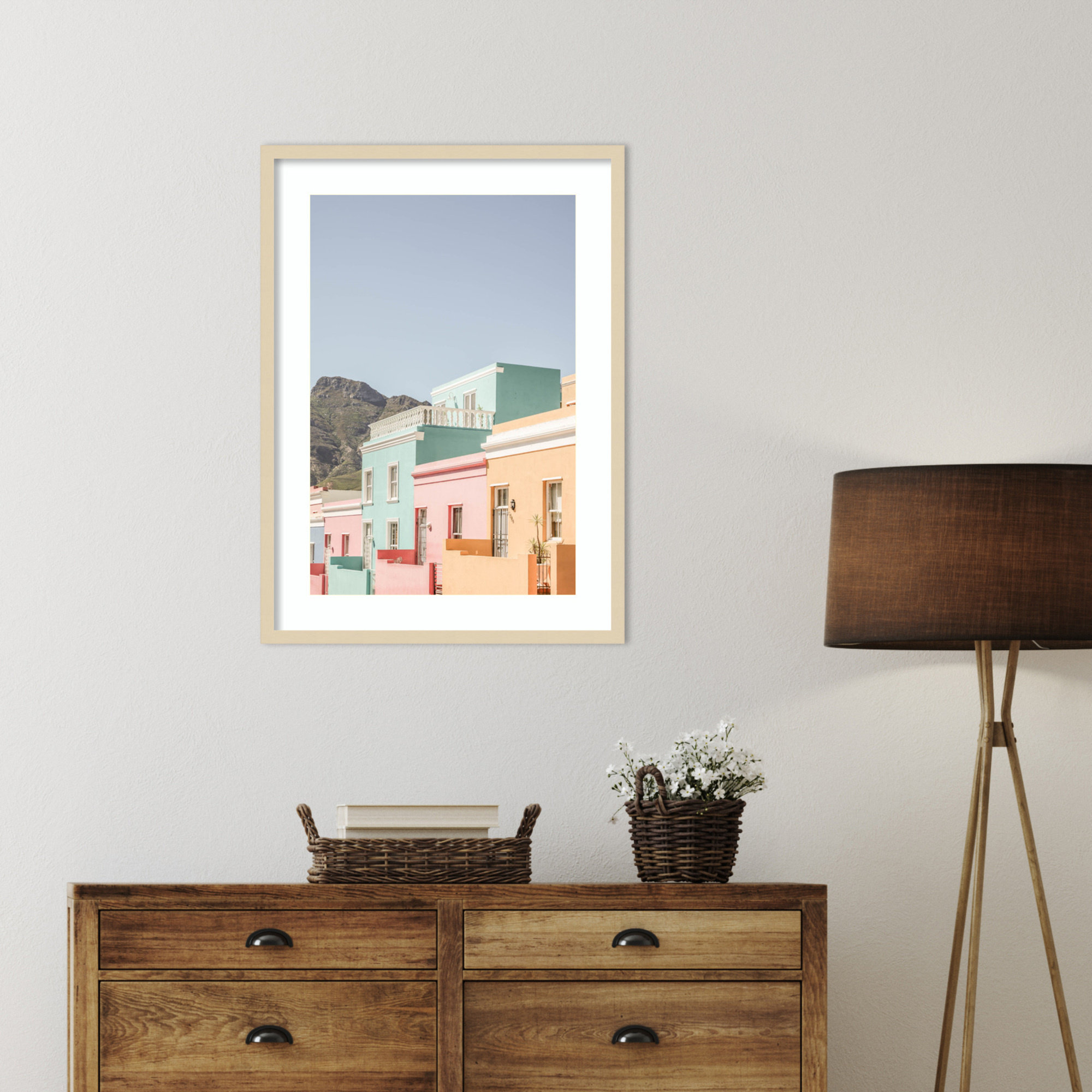 Happy Days by Shot by Clint Wood Framed Wall Art Print, 33" H x 24" W, Brown