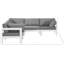 Canapé modulaire d'extérieur 90 po avec coussins Lareen-61209910-61209907