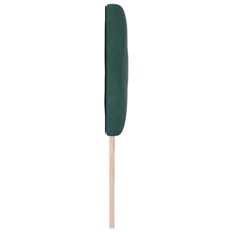 Headboard, 78cm H x 180cm W x 7cm D, Dark Green