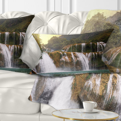Landscape Reversible Throw Pillow