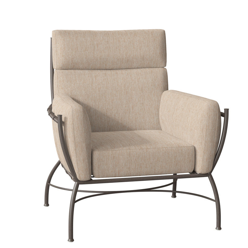 Majorca Aluminum Lounge Chair, No Welt, Canvas Sand